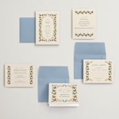 "Flutter" - Wedding Invitations in Sunset by Jen Owens - Invitation Suite