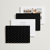 "Kindly Join Us" - Wedding Invitations in Pearl by Laura Hamm - Back of Card Options