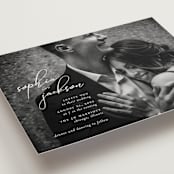 "Kindly Join Us" - Wedding Invitations in Pearl by Laura Hamm - Detail