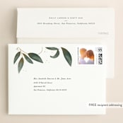 "Love Grows" - Wedding Invitations in Leaf by Leah Bisch - FREE Recipient Addressing