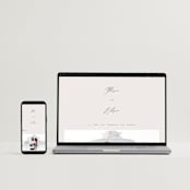 "Love Note" - Wedding Invitations in Ecru by AK Graphics - FREE Wedding Website