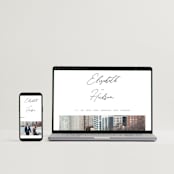 "Macaron" - Wedding Invitations in Snow by Nicoletta Savod - FREE Wedding Website
