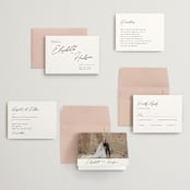 "Macaron" - Wedding Invitations in Snow by Nicoletta Savod - Invitation Suite