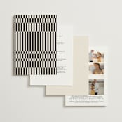 "Spin" - Wedding Invitations in Cream by Pixel and Hank - Back of Card Options