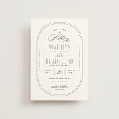 "Encapsulated" - Wedding Invitations in Black Tie by Hooray Creative - Front
