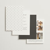 "CELINE" - Wedding Invitations in Opal by Melanie Kosuge - Back of Card Options