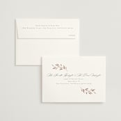 "Lennox" - Wedding Invitations in Harvest by Kristie Kern - FREE Recipient Addressing