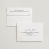 "Daybreak" - Wedding Invitations in Dove by Olivia Kanaley Inman - FREE Recipient Addressing