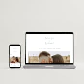 "Modern Romance" - Wedding Invitations in Navy by Hooray Creative - FREE Wedding Website