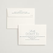 "Modern Romance" - Wedding Invitations in Navy by Hooray Creative - FREE Recipient Addressing