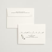 "Inverness" - Wedding Invitations in Pistachio by Nicole Whiddon - FREE Recipient Addressing