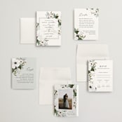 "Inverness" - Wedding Invitations in Pistachio by Nicole Whiddon - Invitation Suite