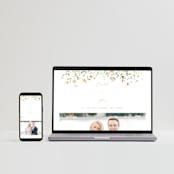 "Brynn" - Wedding Invitations in Toffee by Everett Paper Goods - FREE Wedding Website