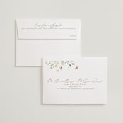 "Brynn" - Wedding Invitations in Toffee by Everett Paper Goods - FREE Recipient Addressing