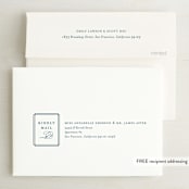 "Chic Gala" - Wedding Invitations in Cotton Candy by Kimberly FitzSimons - FREE Recipient Addressing