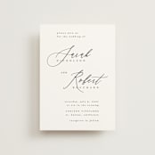 "Corison" - Wedding Invitations in Classic by Kelly Schmidt - Front