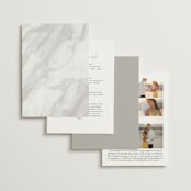 "Corison" - Wedding Invitations in Classic by Kelly Schmidt - Back of Card Options
