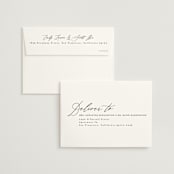 "Corison" - Wedding Invitations in Classic by Kelly Schmidt - FREE Recipient Addressing