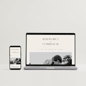 "All Type" - Wedding Invitations in Daydream by Pixel and Hank - FREE Wedding Website