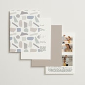 "The Minimalist" - Wedding Invitations in Air by lulu and isabelle - Back of Card Options