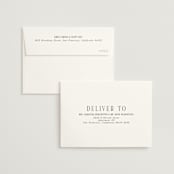 "Fero" - Wedding Invitations in Blush by Pati Cascino - FREE Recipient Addressing