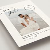 "Merge" - Wedding Invitations in Cloud by Pixel and Hank - Detail