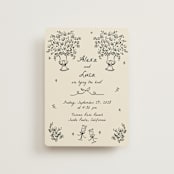 "Roses" - Wedding Invitations in Vanilla by Ani Somi - Front