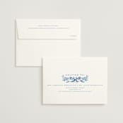 "Royal" - Wedding Invitations in Cobalt by Petra Kern - FREE Recipient Addressing