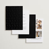 "One and Only" - Wedding Invitations in Classic Bride by Design Lotus - Back of Card Options