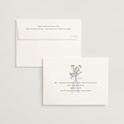 "Sealed" - Wedding Invitations in Daisy by Baumbirdy - FREE Recipient Addressing