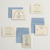 "Sealed" - Wedding Invitations in Daisy by Baumbirdy - Invitation Suite