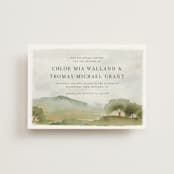 "Countryside" - Wedding Invitations in Emerald by Petra Kern - Front