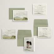 "Countryside" - Wedding Invitations in Emerald by Petra Kern - Invitation Suite