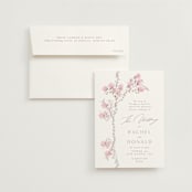 "butter blossoms" - Wedding Invitations in Posie by Phrosné Barwood - Invitation with Envelope