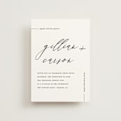 "Villa" - Wedding Invitations in Pearl by Chryssi Tsoupanarias - Front