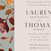 "Serenata" - Wedding Invitations in Sage by Petra Kern - Detail