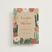 "boho desert" - Wedding Invitations in Sand by Cass Loh - Front