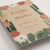 "boho desert" - Wedding Invitations in Sand by Cass Loh - Detail