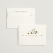 "Swept Away" - Wedding Invitations in Petal by Leah Bisch - FREE Recipient Addressing