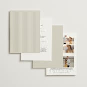 "Everything Love" - Wedding Invitations in Ebony by Louise Kay - Back of Card Options