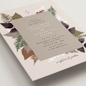 "Autumnal" - Wedding Invitations in Natural by Alethea and Ruth - Detail