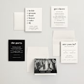 "Key Ingredients" - Wedding Invitations in Cotton by Christie Garcia - Invitation Suite