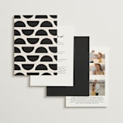 "Kenai" - Wedding Invitations in Shadow by Carly Reed Walker - Back of Card Options
