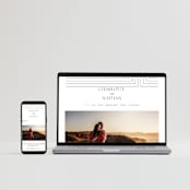 "contemporary photo" - Wedding Invitations in Cloud by Erin Deegan - FREE Wedding Website