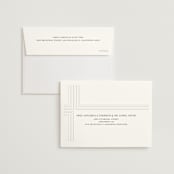 "contemporary photo" - Wedding Invitations in Cloud by Erin Deegan - FREE Recipient Addressing