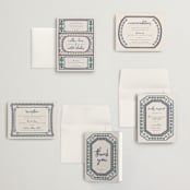 "Vase" - Wedding Invitations in Neptune by Kelly Watkins - Invitation Suite