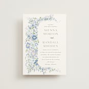 "Meander" - Wedding Invitations in Lilac by Angela Marzuki - Front