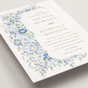 "Meander" - Wedding Invitations in Lilac by Angela Marzuki - Detail