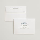"Meander" - Wedding Invitations in Lilac by Angela Marzuki - FREE Recipient Addressing