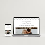"Sacrament" - Wedding Invitations in Cloud by Heather Cairl - FREE Wedding Website